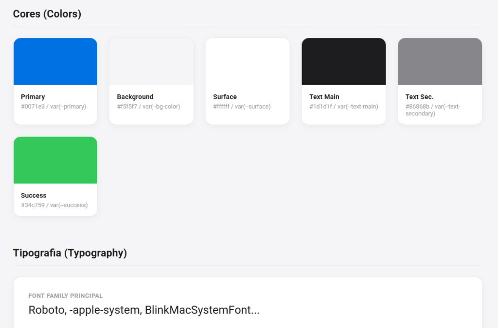 Knowledge Hub Design System - Colors & Typography