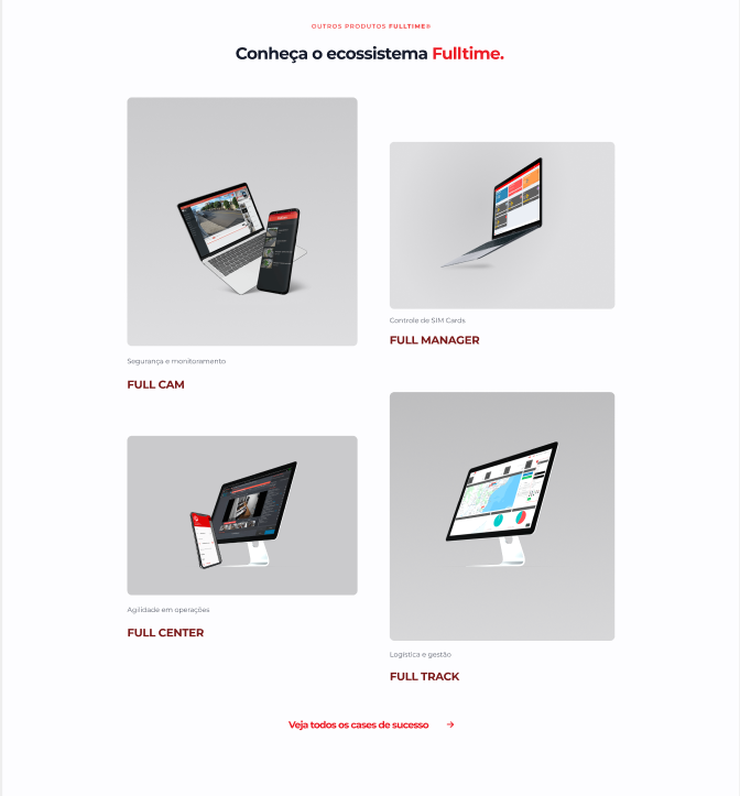 Fulltime Landing Page - Ecossistema