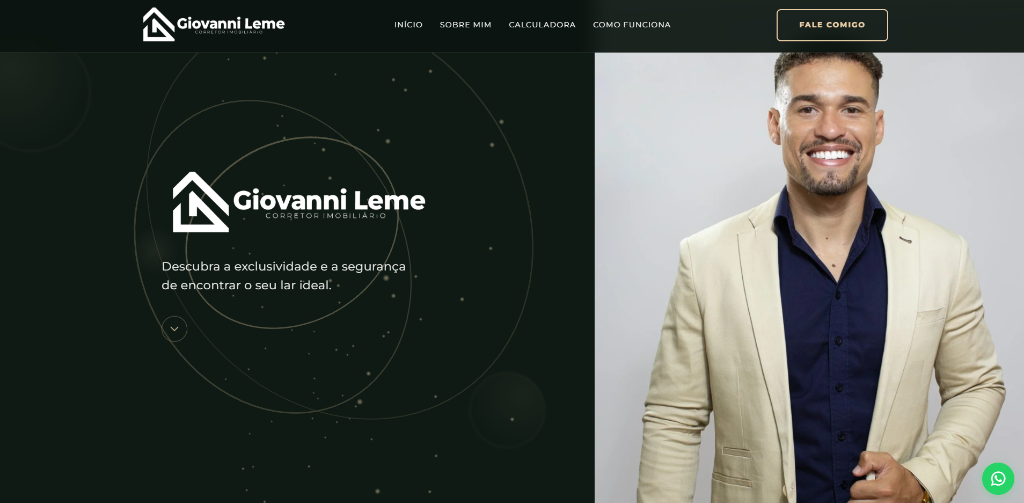 Giovanni Leme Hero Section